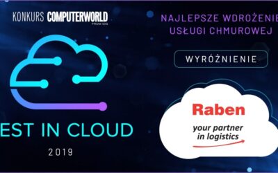 Wyróżnienie Best in Cloud dla Grupy Raben