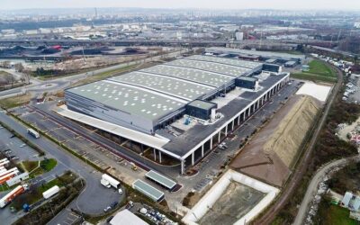 Dwupoziomowa platforma Paris Air2 Logistique SEGRO dla IKEA i Leroy Merlin