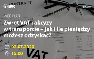 Zwrot VAT i akcyzy w transporcie – jak i ile pieniędzy możesz odzyskać?