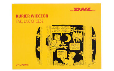 Koperty DHL Parcel zostały nominowane w kategorii „Grafika użytkowa i opakowania”