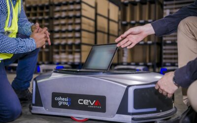 Przyspieszenie o 400% – CEVA Logistics wdraża mobilne roboty dla e-commerce