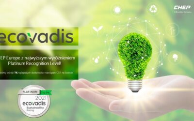 CHEP Europe otrzymuje najwyższą ocenę od EcoVadis