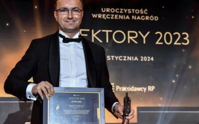 Robert Dobrzycki nagrodzony Wektorem 2023